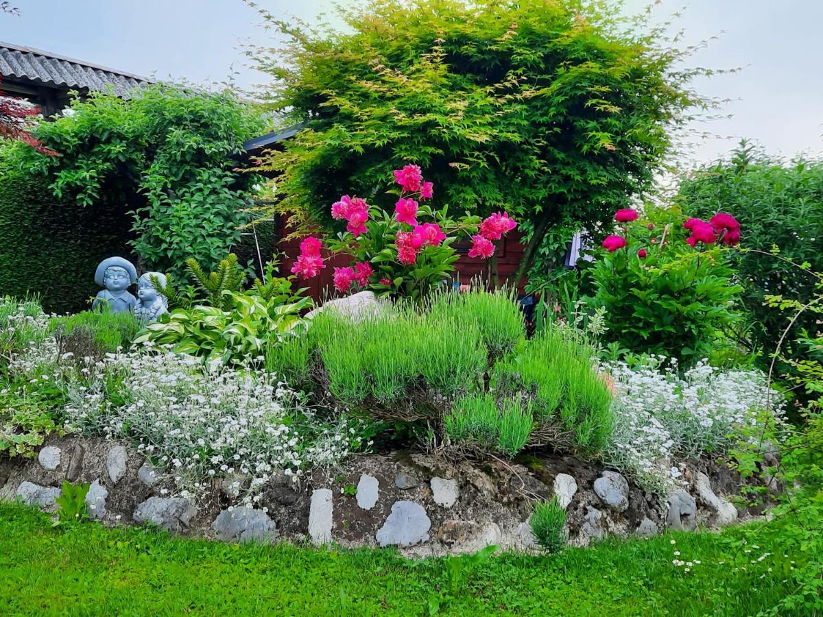 Garden Paradise Bled Apartments - Garden, Pond And Castle View Екстериор снимка