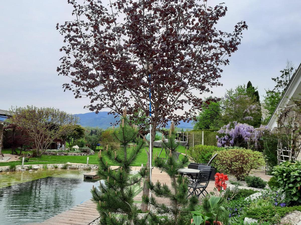 Garden Paradise Bled Apartments - Garden, Pond And Castle View Екстериор снимка